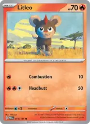 Reference image of Litleo, Prismatic Evolutions