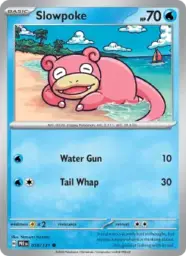 Reference image of Slowpoke, Prismatic Evolutions