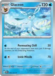 Reference image of Glaceon, Prismatic Evolutions