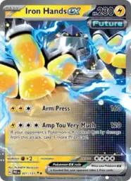 Reference image of Iron Hands ex, Prismatic Evolutions