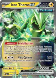 Reference image of Iron Thorns ex, Prismatic Evolutions