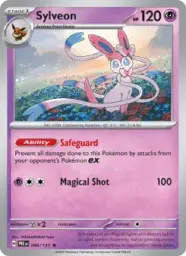 Reference image of Sylveon, Prismatic Evolutions
