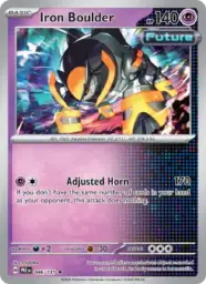 Reference image of Iron Boulder, Prismatic Evolutions