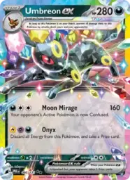 Reference image of Umbreon ex, Prismatic Evolutions