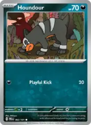 Reference image of Houndour, Prismatic Evolutions