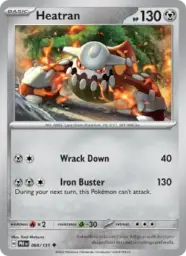Reference image of Heatran, Prismatic Evolutions