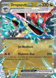 Reference image of Dragapult ex, Prismatic Evolutions