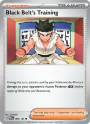 Reference image of Black Belt's Training, Prismatic Evolutions