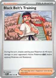 Black Belt's Training · Prismatic Evolutions · 098/131