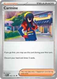 Reference image of Carmine, Prismatic Evolutions
