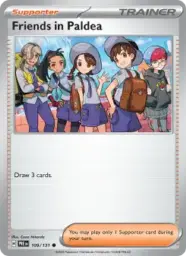 Reference image of Friends in Paldea, Prismatic Evolutions