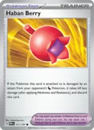 Reference image of Haban Berry, Prismatic Evolutions
