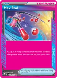 Reference image of Max Rod, Prismatic Evolutions