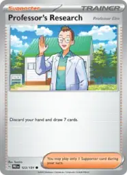 Reference image of Professor's Research, Prismatic Evolutions