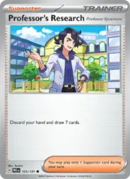 Reference image of Professor's Research, Prismatic Evolutions