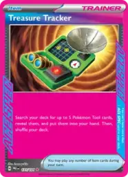 Reference image of Treasure Tracker, Prismatic Evolutions