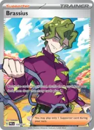 Reference image of Brassius, Prismatic Evolutions