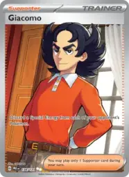 Reference image of Giacomo, Prismatic Evolutions