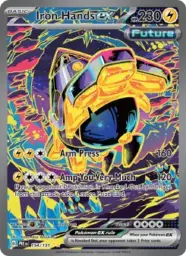 Reference image of Iron Hands ex, Prismatic Evolutions