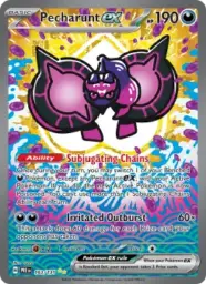 Reference image of Pecharunt ex, Prismatic Evolutions