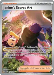 Reference image of Janine's Secret Art, Prismatic Evolutions