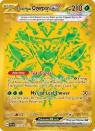 Reference image of Teal Mask Ogerpon ex, Prismatic Evolutions