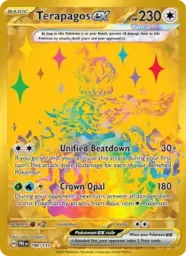 Reference image of Terapagos ex, Prismatic Evolutions