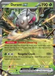 Reference image of Durant ex, Surging Sparks