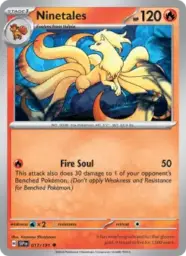 Reference image of Ninetales, Surging Sparks