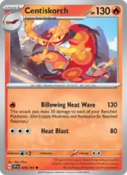 Reference image of Centiskorch, Surging Sparks