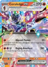 Reference image of Ceruledge ex, Surging Sparks
