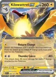Reference image of Kilowattrel ex, Surging Sparks