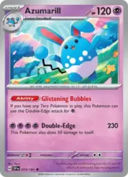 Reference image of Azumarill, Surging Sparks