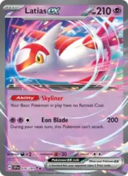 Reference image of Latias ex, Surging Sparks