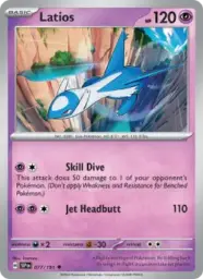 Reference image of Latios, Surging Sparks