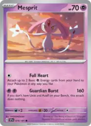Reference image of Mesprit, Surging Sparks