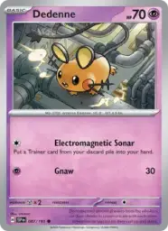 Reference image of Dedenne, Surging Sparks