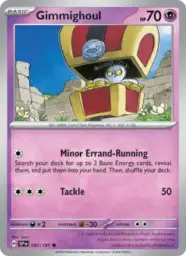 Reference image of Gimmighoul, Surging Sparks