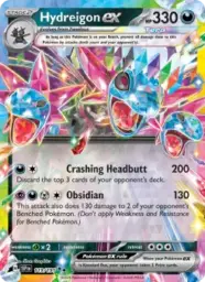 Reference image of Hydreigon ex, Surging Sparks