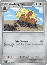 Reference image of Alolan Dugtrio, Surging Sparks