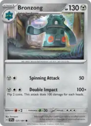 Reference image of Bronzong, Surging Sparks