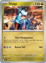 Reference image of Dialga, Surging Sparks