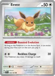 Reference image of Eevee, Surging Sparks