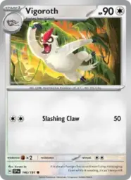 Reference image of Vigoroth, Surging Sparks