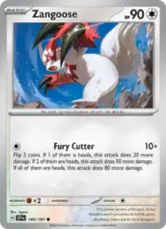 Reference image of Zangoose, Surging Sparks