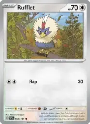 Reference image of Rufflet, Surging Sparks