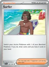 Reference image of Surfer, Surging Sparks