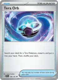 Reference image of Tera Orb, Surging Sparks