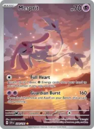 Reference image of Mesprit, Surging Sparks