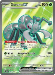 Reference image of Durant ex, Surging Sparks